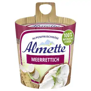 ALMETTE Frischkäse Fass 150 g, Meerrettich