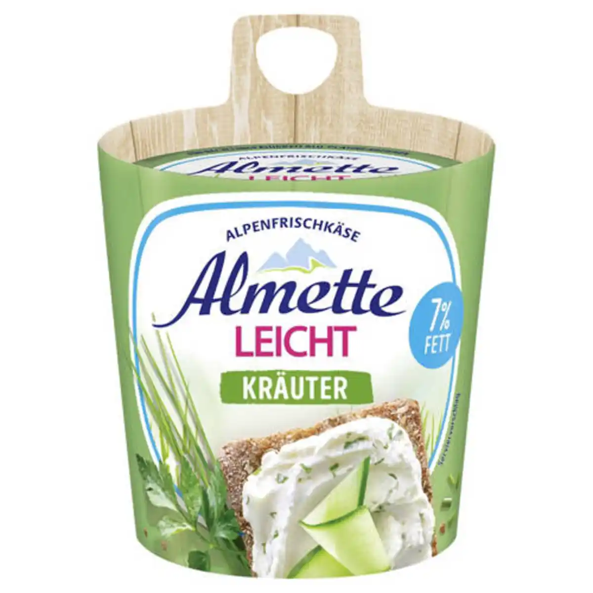 Bild 1 von ALMETTE Frischkäse Fass 150 g, Kräuter 7 %