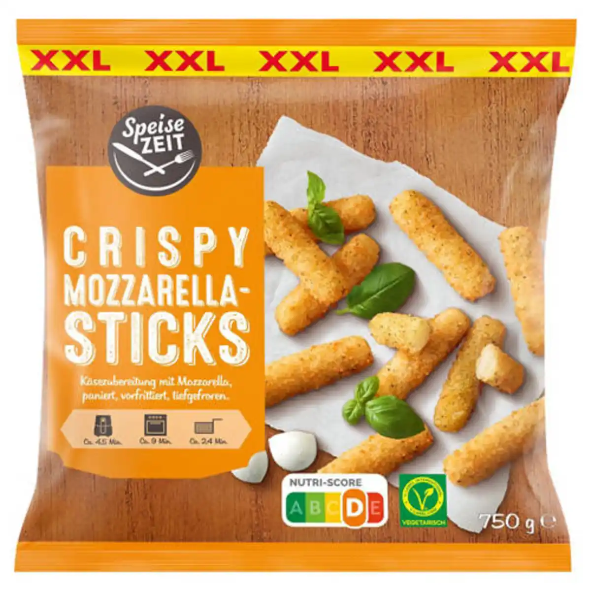 Bild 1 von SPEISEZEIT Mozzarella Sticks XXL 750 g