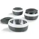 Bild 1 von GOURMETmaxx Thermoschüssel-Set 3-teilig