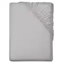 Bild 1 von NOVITESSE Winterjersey-Spannbetttuch, 180 - 200 x 200 cm Hellgrau