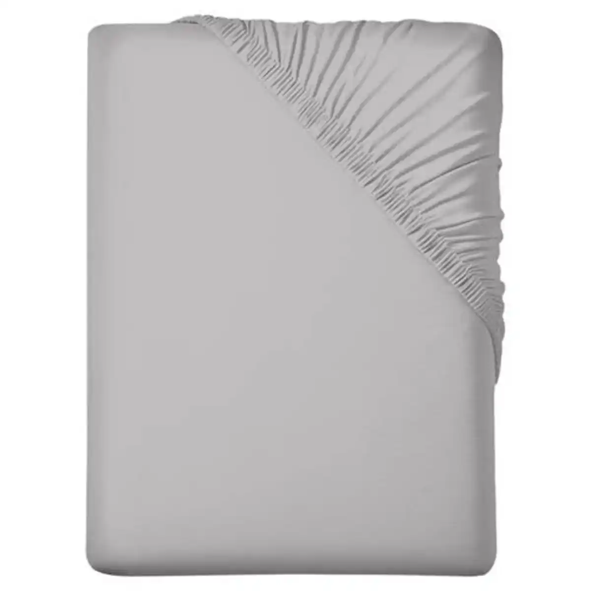 Bild 1 von NOVITESSE Winterjersey-Spannbetttuch, 180 - 200 x 200 cm Hellgrau