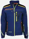 Bild 1 von Herren Softshelljacke mit Neondetails Blau