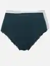 Bild 1 von Damen Taillenslip Seamless mit Spitze im 2er Pack Beige