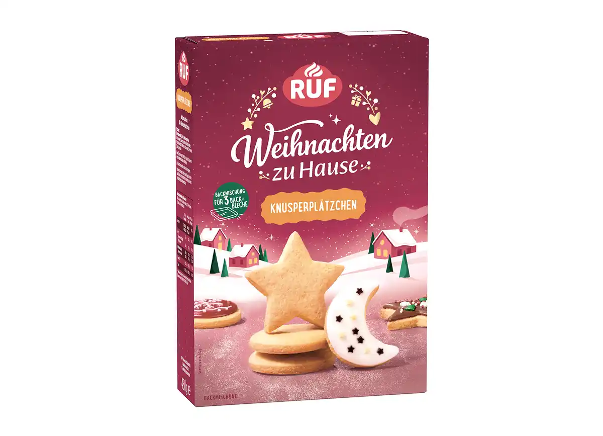 Bild 1 von RUF Knusperplätzchen Backmischung