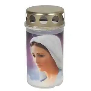 Motiv-Grablicht Madonna Metalldeckel
