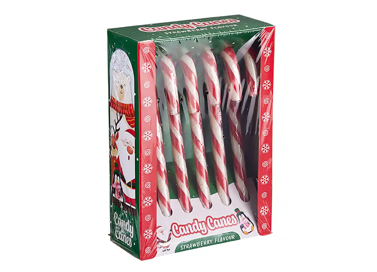 Bild 1 von Zuckerstangen mit Erdbeergeschmack