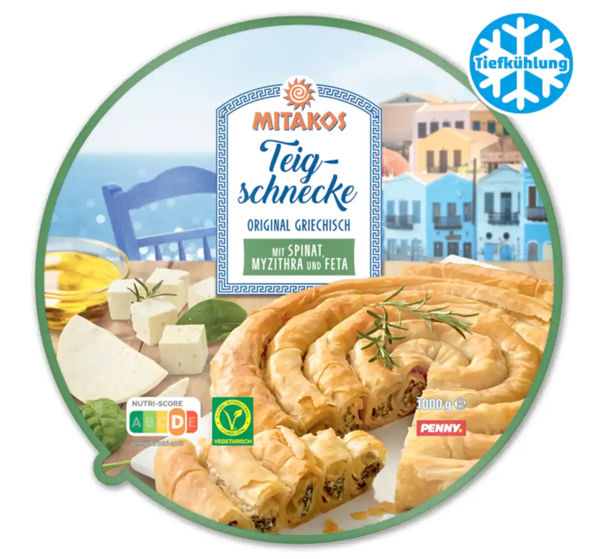 Bild 1 von MITAKOS Blätterteig-Schnecke*