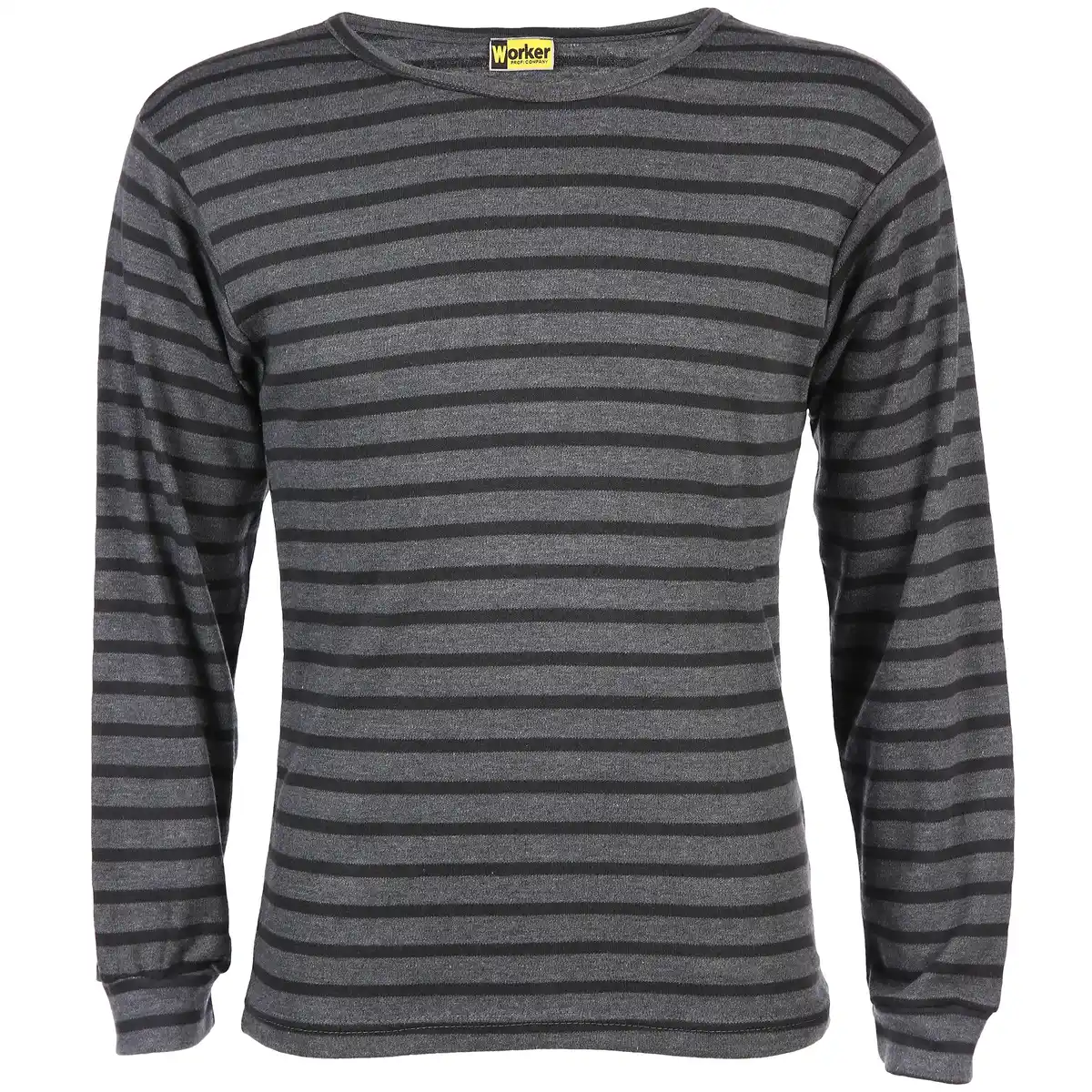 Bild 1 von Herren Thermo Unterhemd im Ringellook Grau