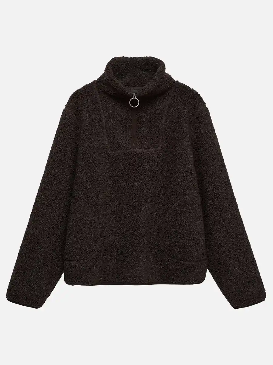 Bild 1 von Vero Moda VMFLASH TEDDY ANORAK Teddyjacke Braun
