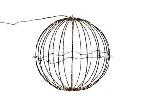 LED-Drahtkugel mit 400 warmweißen LEDs