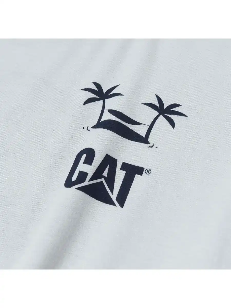Bild 4 von CAT T-Shirt Weiß