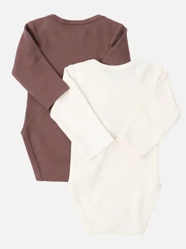 Bild 2 von Baby Jungen Sprüche Body im 2er Pack Braun