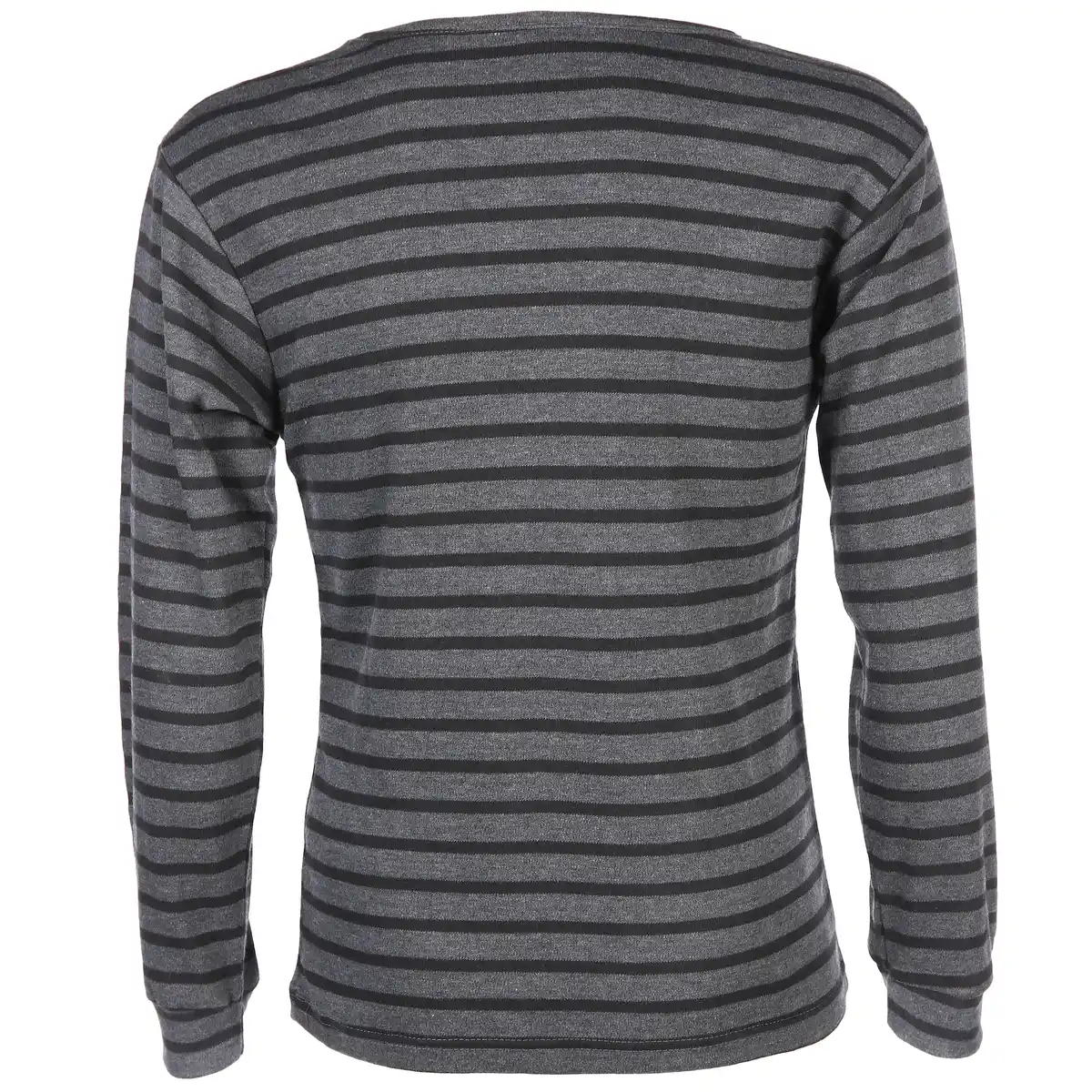 Bild 2 von Herren Thermo Unterhemd im Ringellook Grau