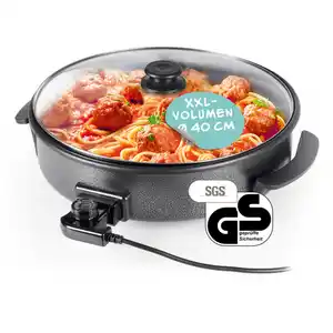 GOURMETmaxx Partypfanne Ø 40 cm 1500 Watt