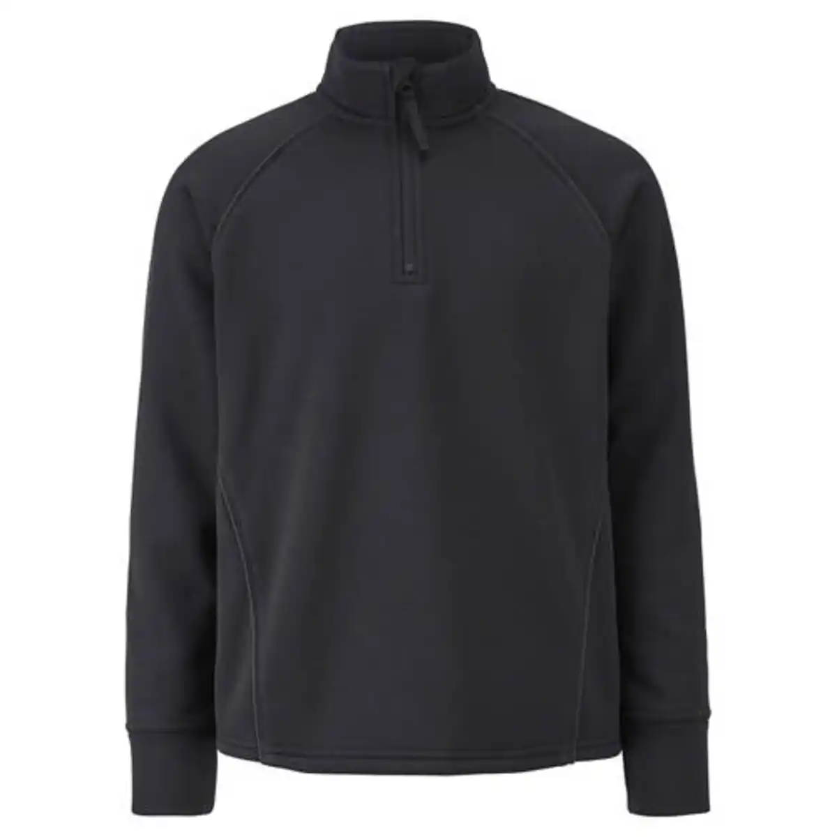 Bild 1 von CRANE Kinder Fleece-Troyer, Schwarz, 122/128