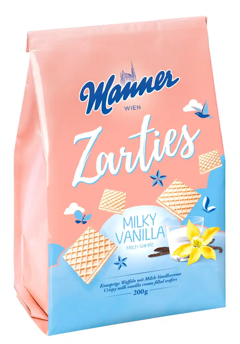 Bild 1 von Zartwaffeln "Milch-Vanillecreme" 200 g