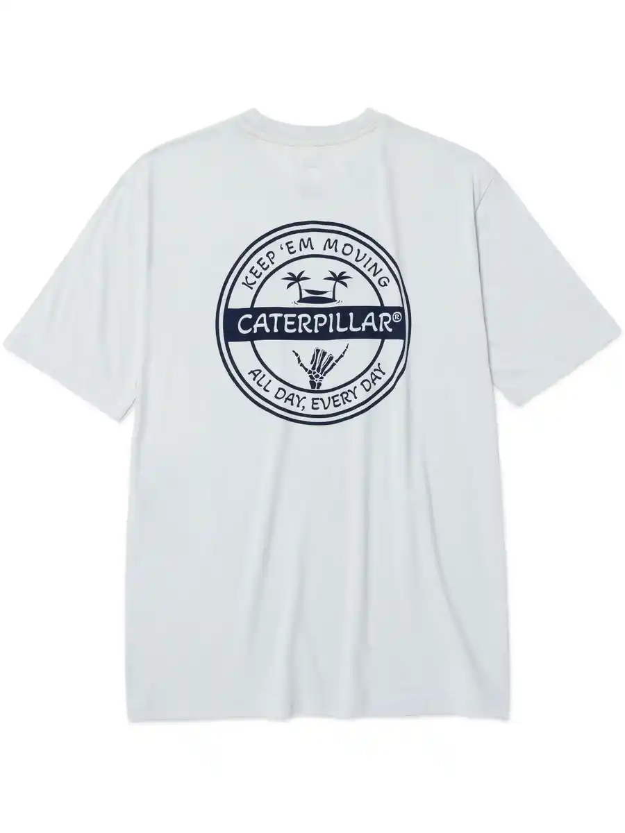 Bild 2 von CAT T-Shirt Weiß