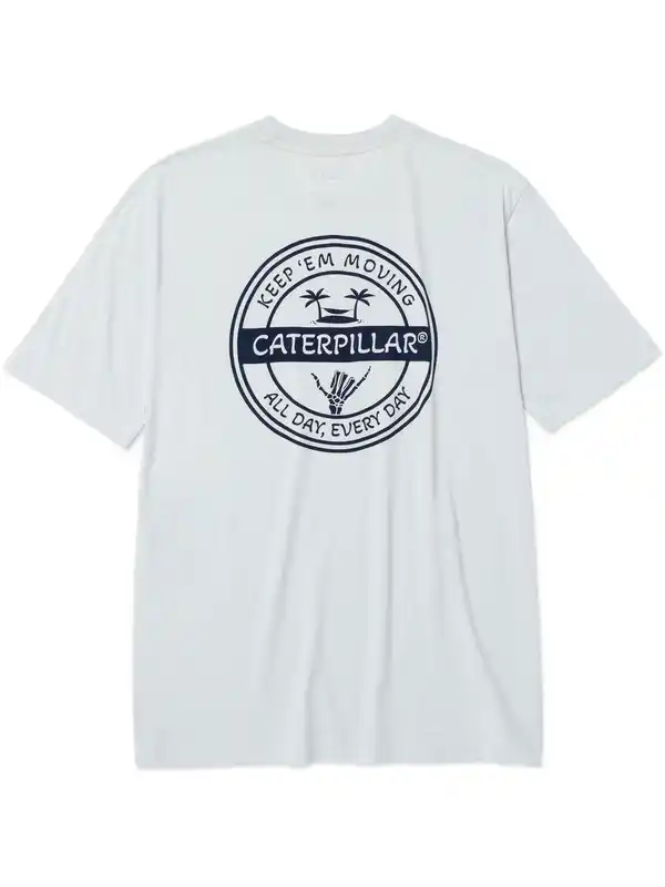Bild 2 von CAT T-Shirt Weiß
