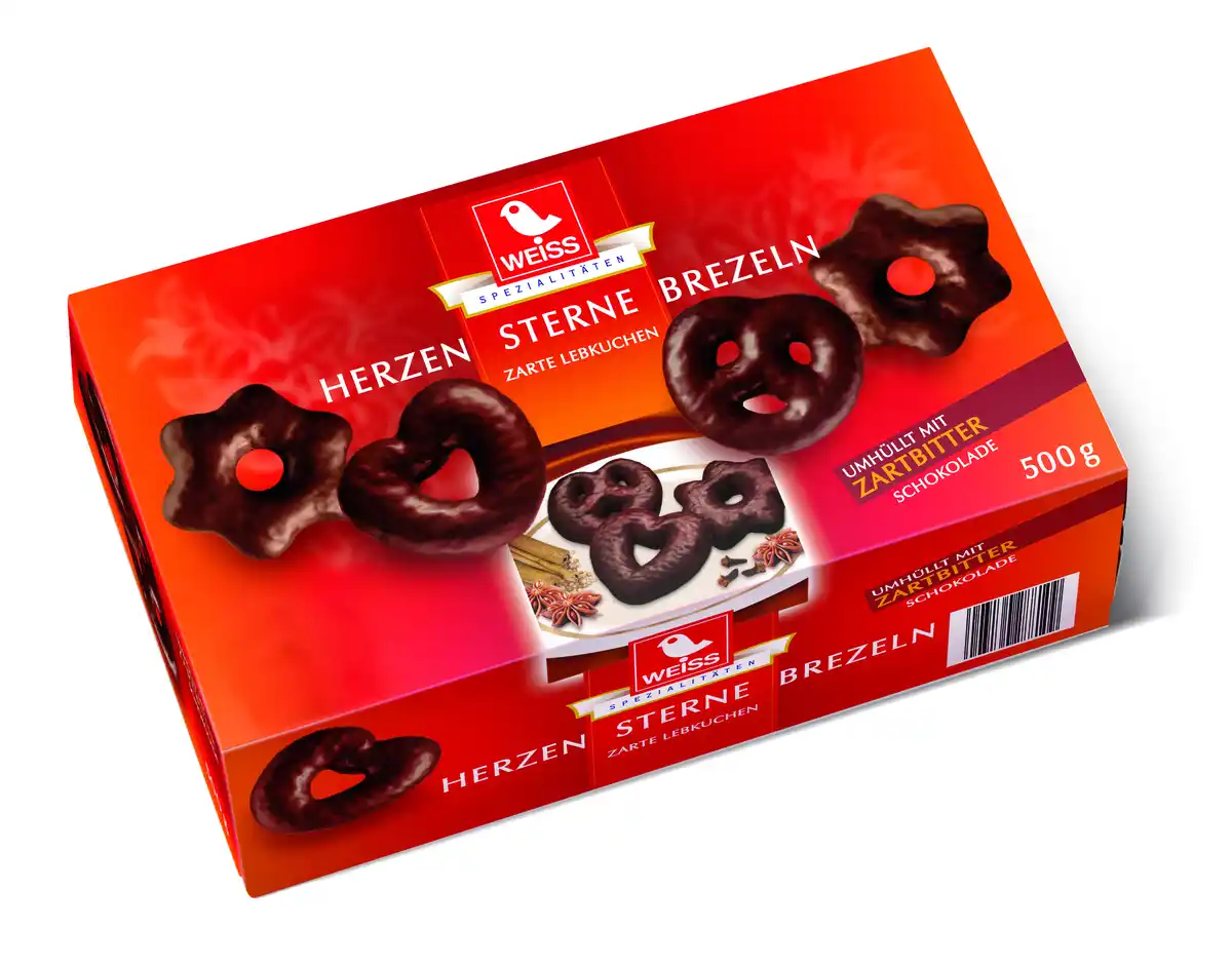 Bild 1 von Schokoladen-Lebkuchen 500g Sterne