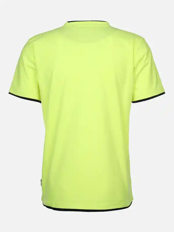 Bild 2 von Herren Shirt im 2in1 Look Gelb