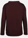 Bild 2 von Damen Sweatshirt mit Stehkragen Rot