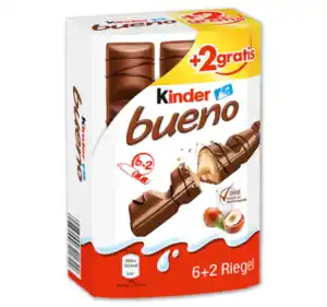 FERRERO Kinder bueno +2 gratis*