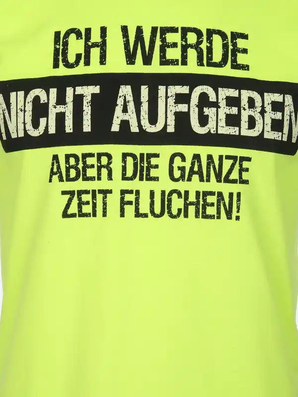 Bild 3 von Herren T-Shirt mit lustigen Sprüchen Gelb
