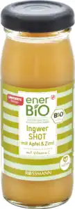 enerBiO Shot Apfel Ingwer Zimt mit Vitamin C