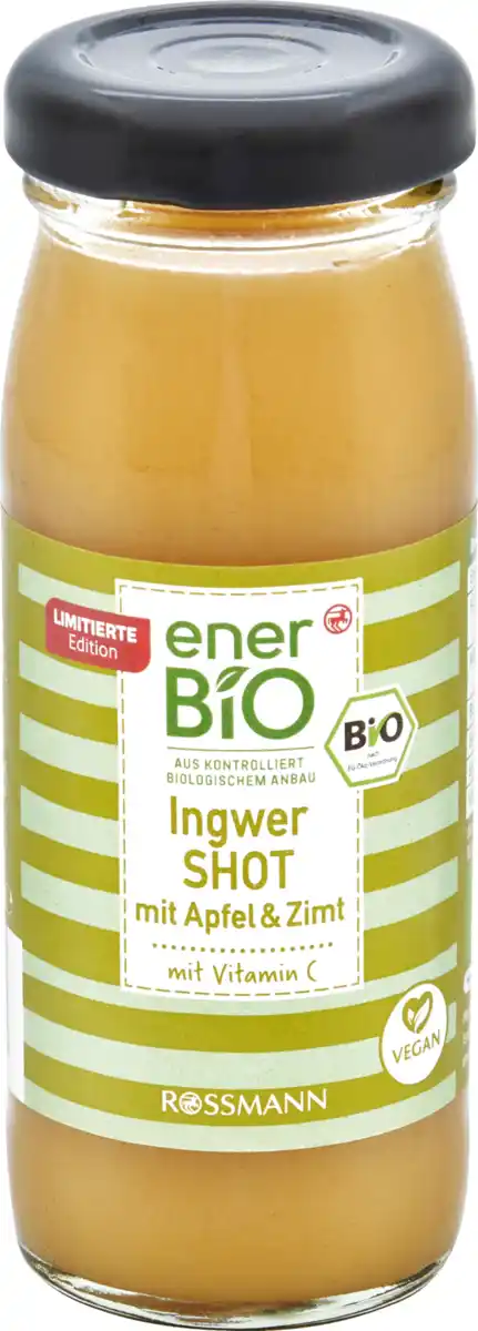 Bild 1 von enerBiO Shot Apfel Ingwer Zimt mit Vitamin C