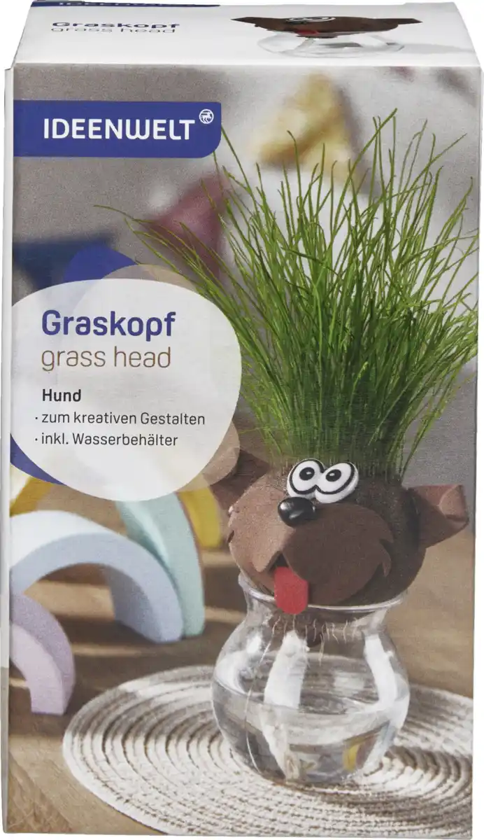 Bild 1 von IDEENWELT Graskopf Hund