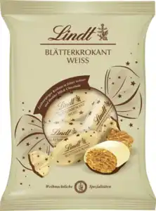 Lindt Blätterkrokant weiß