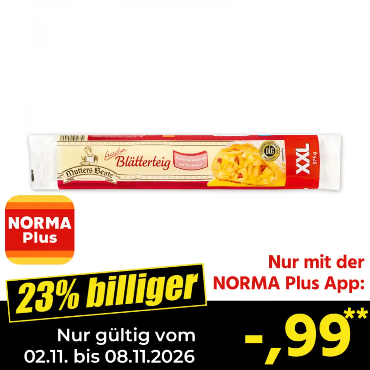 Bild 1 von Mutters Beste Frischer Blätterteig XXL