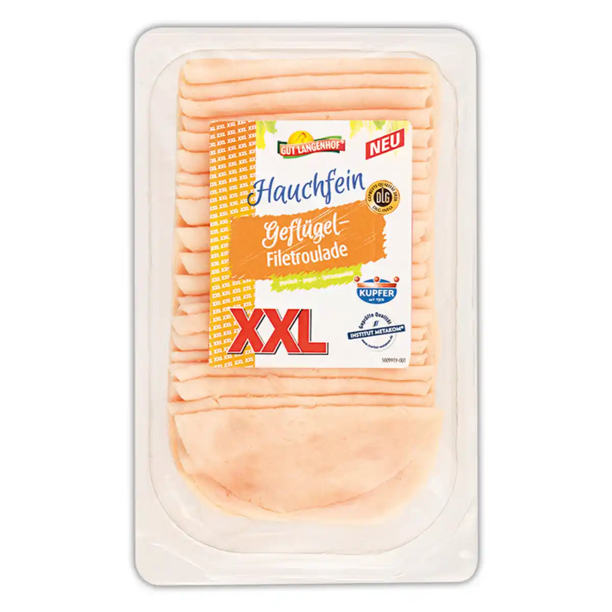 Bild 1 von Gut Langenhof / Kupfer Hauchfein Geflügel-Filetroulade XXL