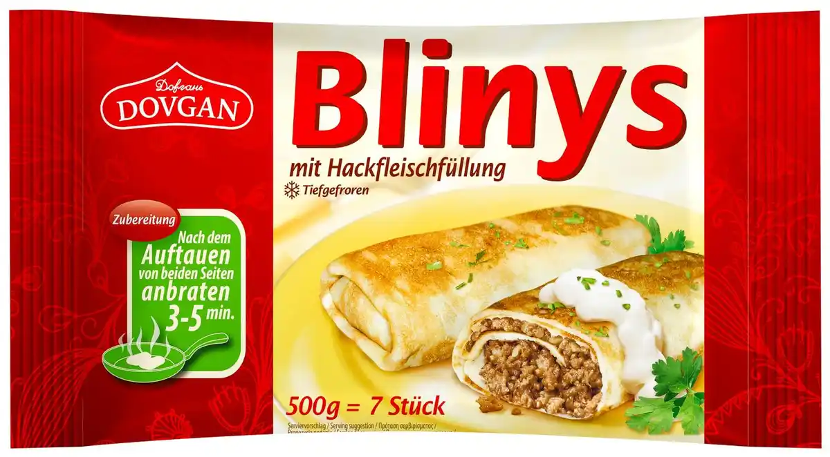 Bild 1 von DOVGAN Blinys, 7 St. = 500-g-Packg.