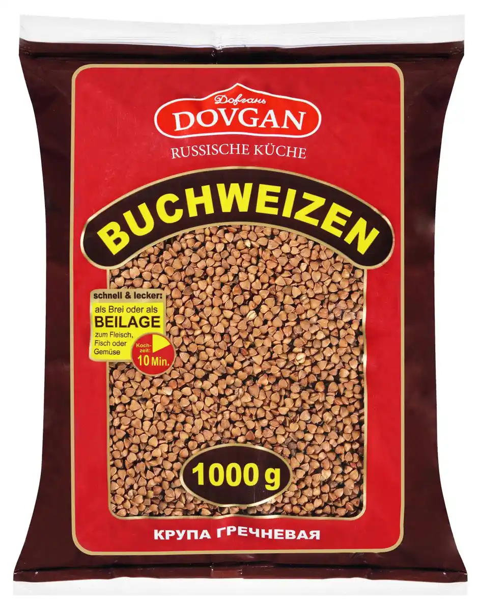 Bild 1 von DOVGAN Buchweizen, 1-kg-Packg.