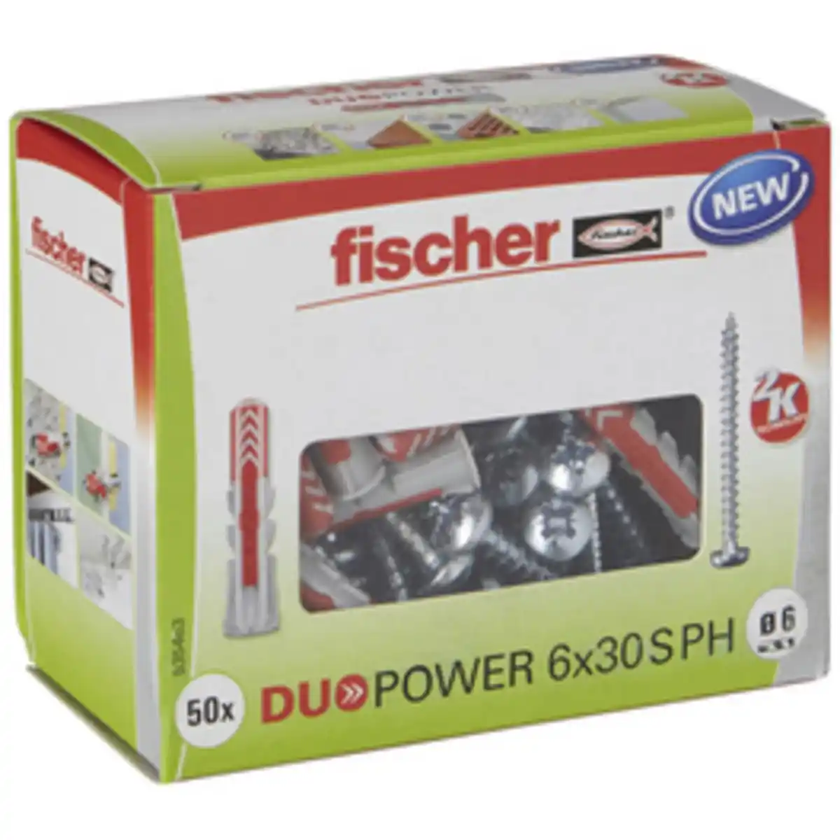 Bild 3 von FISCHER Dübel »DUOPOWER«, 30 mm, Nylon