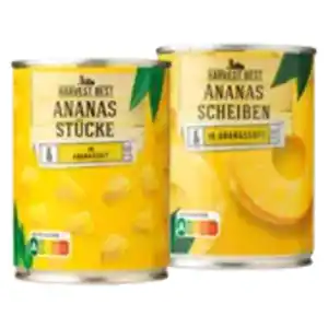 HARVEST BEST Ananas Stücke oder Scheiben