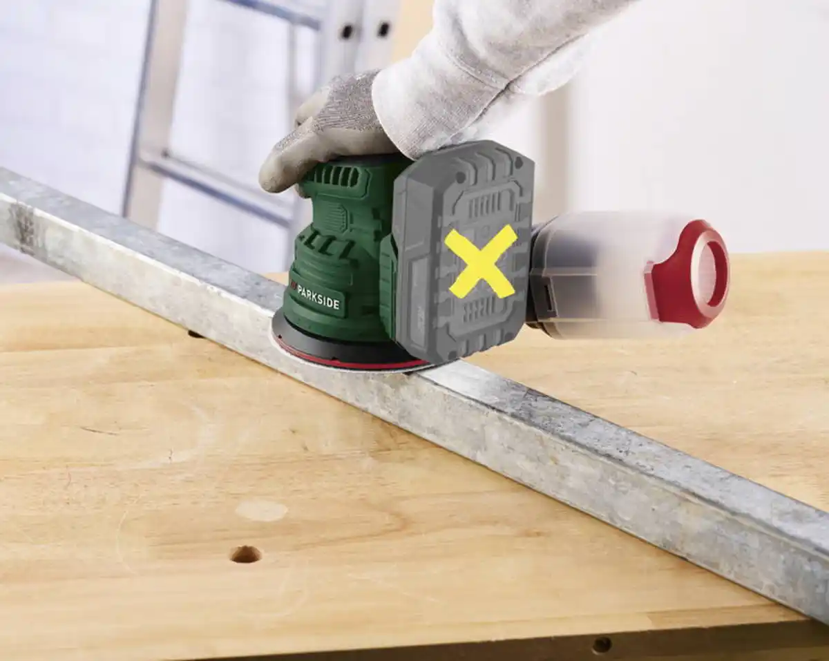 Bild 4 von PARKSIDE® Akku-Exzenterschleifer 20 V »PAEXSG 20-Li B1« (o. Akku)