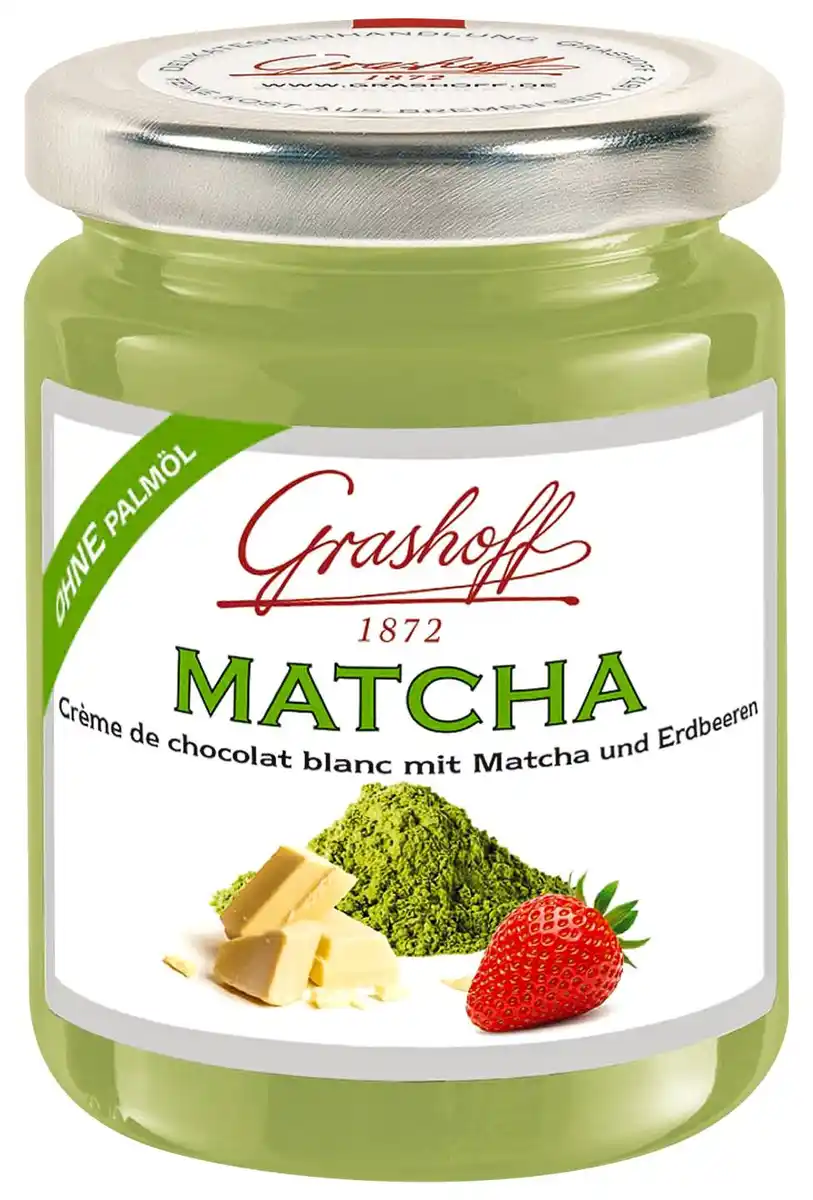 Bild 1 von GRASHOFF Matcha-Creme, 250-g-Glas