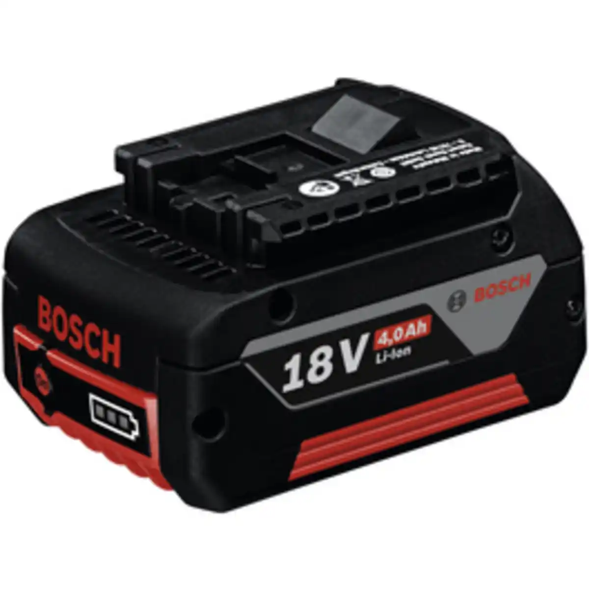 Bild 1 von BOSCH PROFESSIONAL Akku, GBA, 4 Ah, 18 V, Lithium-Ionen, Rot | Schwarz