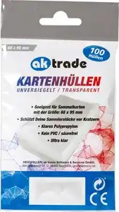 AK TRADE Sammelkarten-Hüllen Pokémon, 100-St.-Packg.