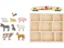 Bild 2 von LUPILU® Holztiere-Box / Wald / Safari / Ozean / Bauernhof