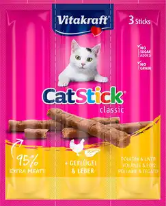 VITAKRAFT CatStick, 3 St. = 18-g-Packg.