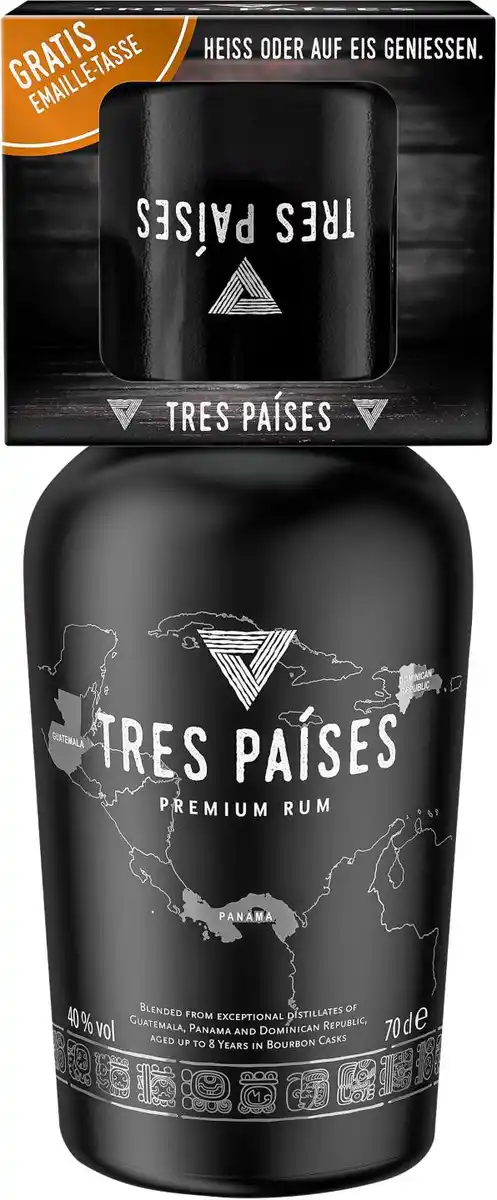 Bild 1 von TRES PAÍSES Premium-Rum, 0,7-l-Fl.