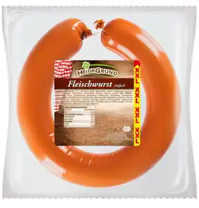 HEIDEGRUND Fleischwurst, 600-g-Packg.