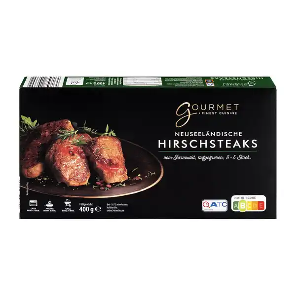 Bild 3 von GOURMET FINEST CUISINE Neuseeländische Hirschsteaks