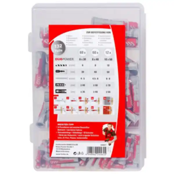 Bild 2 von FISCHER Dübel-Box »DUOPOWER«, 10,5 mm, Nylon