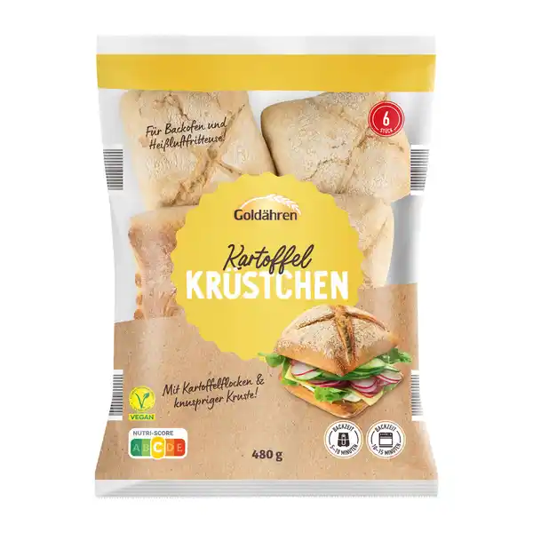 Bild 2 von GOLDÄHREN Dinkel- / Kartoffel-Krüstchen