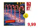 Bild 1 von 5er-Set LED- Gartenstecker Zuckerstangen